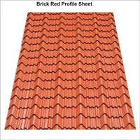 Brick Red Profile Sheet