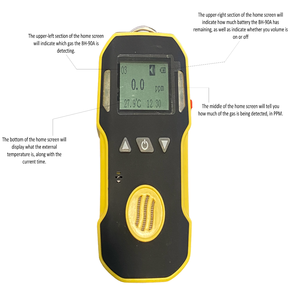 Portable Single Gas Detector - Application: Industrial