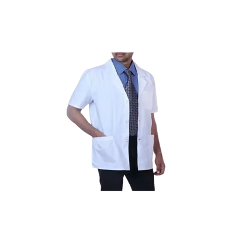 White Half Sleeve Doctor Coat