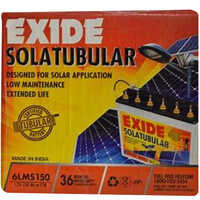 Exide Solar Batteries - Color: White