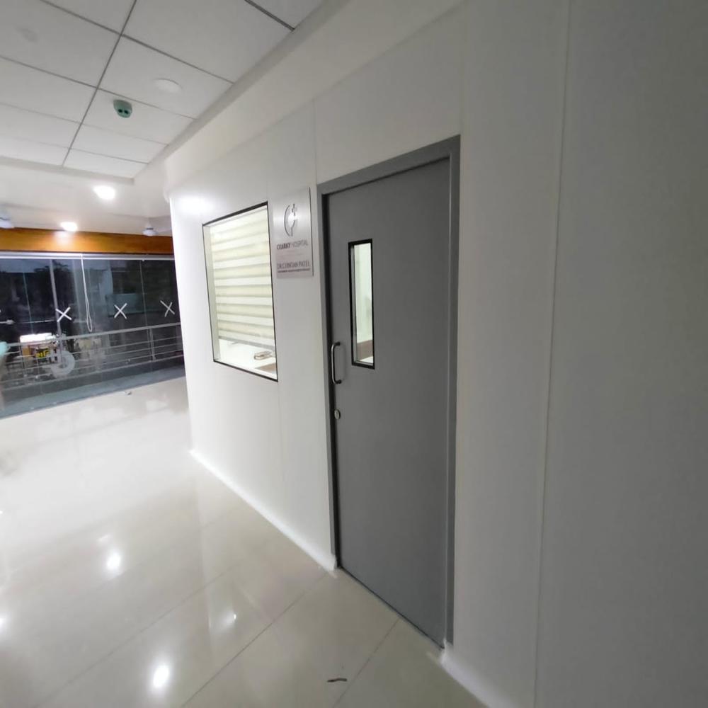 Clean Room Flush Door