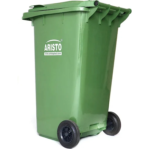 Pvc Dustbin - Color: Blue