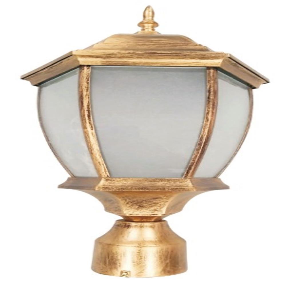 LUKER E27 HOLDER HELIOS ANTIQUE FIXTURE GATE LIGHT (LGLA2E27AG)