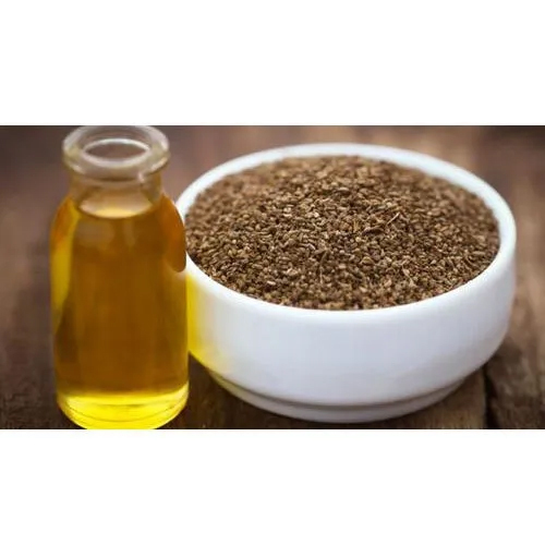 Ajwain Oil - 100% Pure Essential Oil, Cold Pressed Extraction | Pale Yellow Appearance, Natural Fragrance, Suitable for All Age Groups, 24-Month Shelf Life