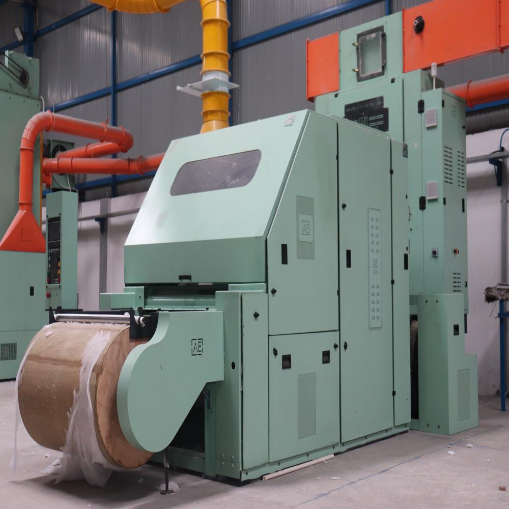 SLIVER CARDING MACHINE
