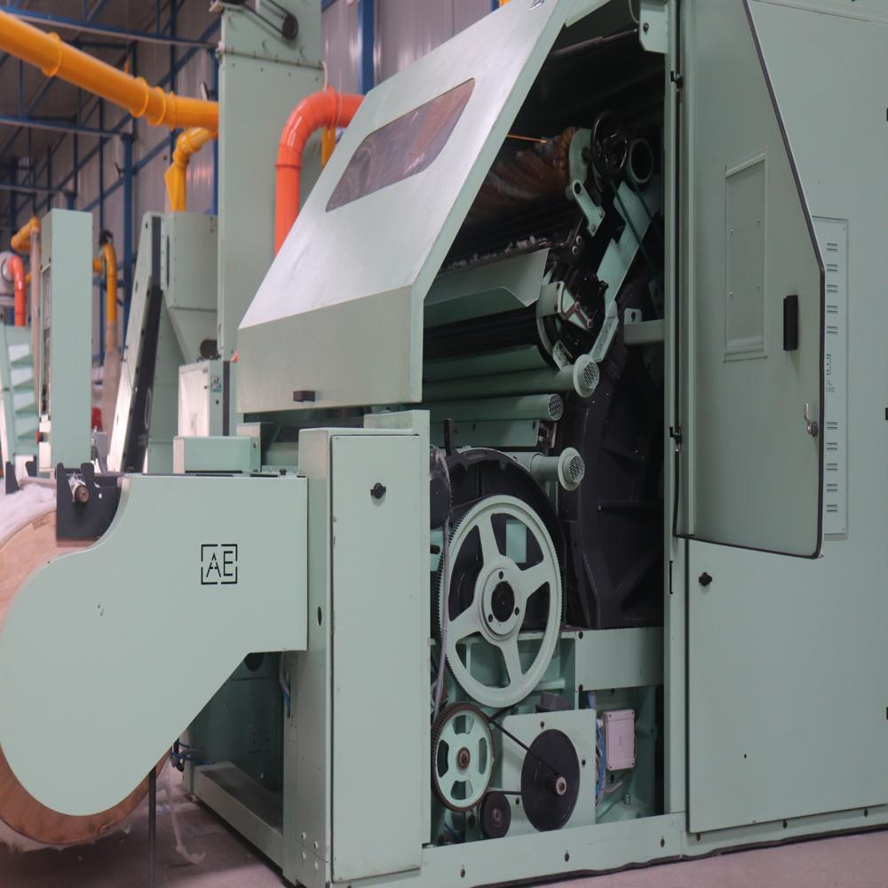 SLIVER CARDING MACHINE