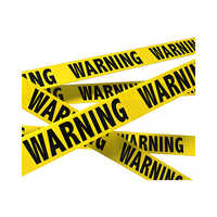 Yellow Warning Tapes