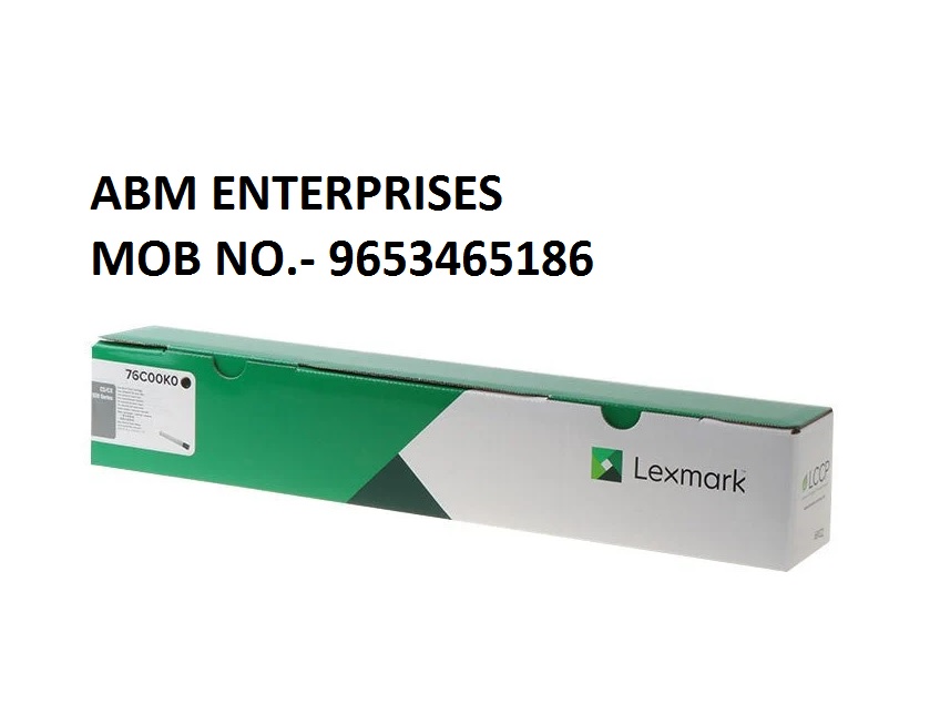 Lexmark 76C00K0 Black Toner Cartridge