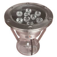 Fountain Light - Aluminium & Stainless Steel, 125mm X 100mm X 125mm, Customizable Color, 12v Dc, 99% Efficiency, Ip68 Rated, 50000 Hours Lifespan