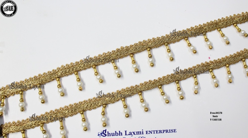 golden moti lace