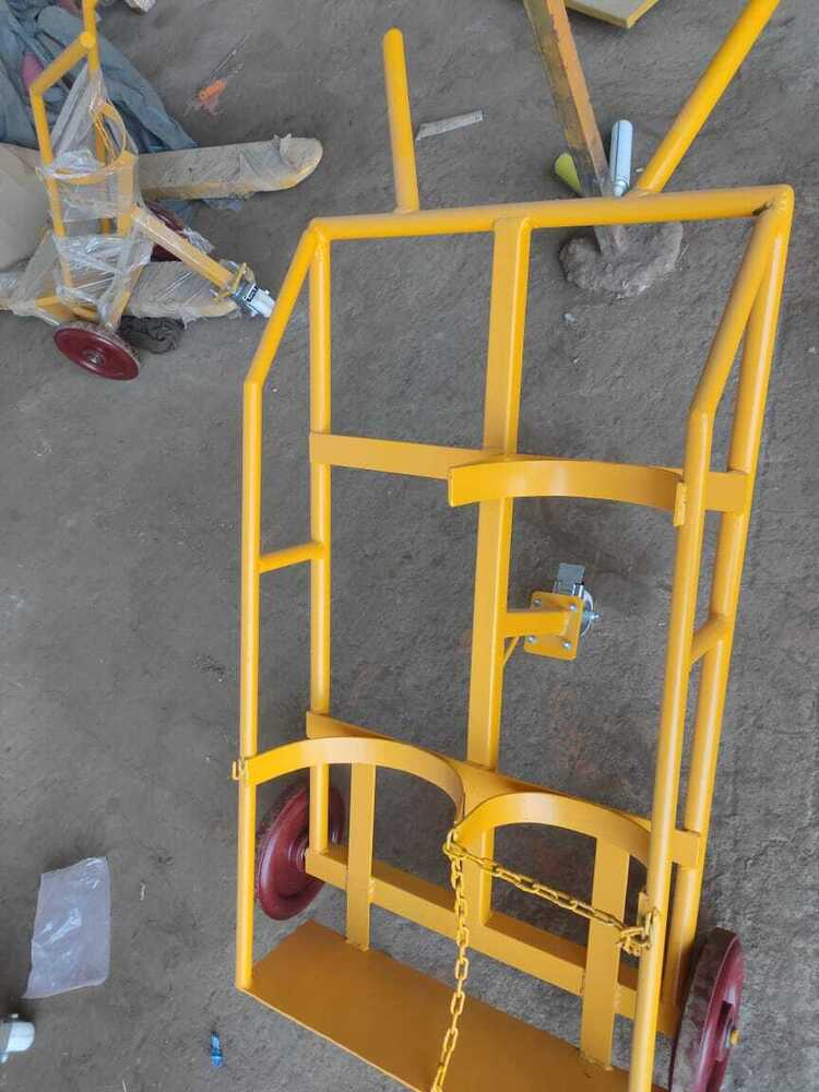 Double Cylinder Gas Trolley