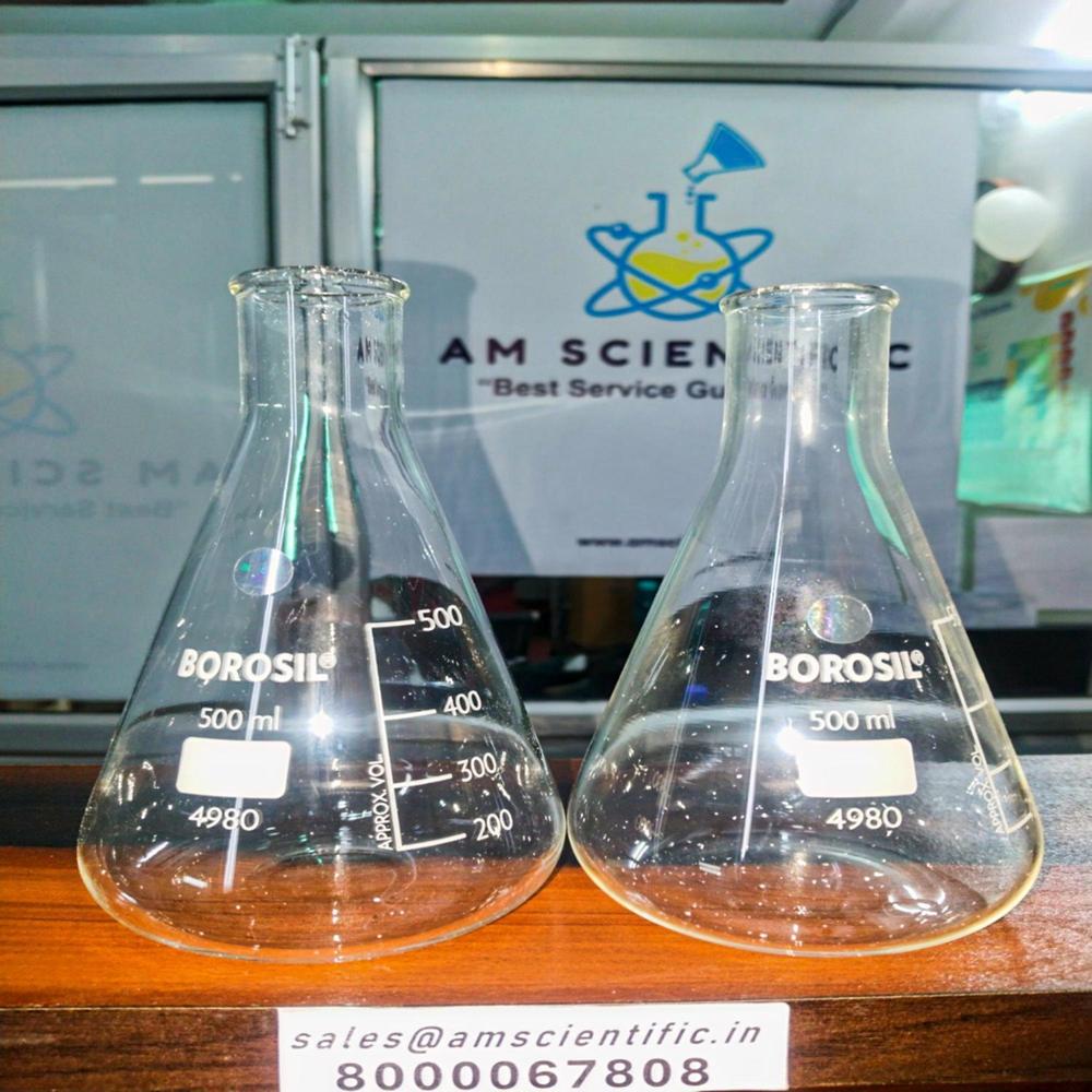 Erlenmeyer (Conical) Flask - Color: Transparent