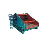 Dewatering Vibrating Screen - Iron Material, 10 X 4 Feet Size | 10 Hp Electric Power, 220-240 Volt, Rectangular Shape For Industrial Use