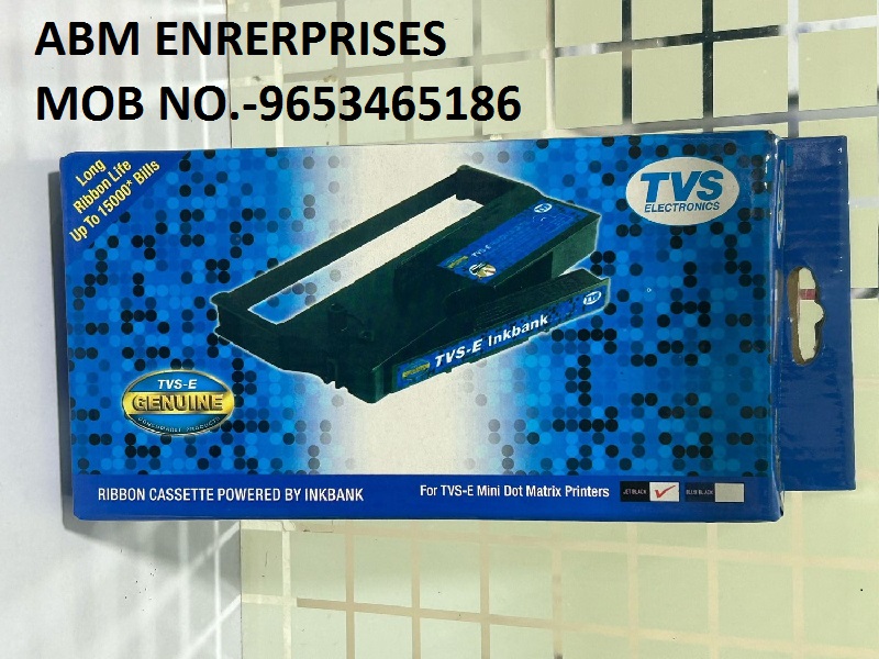 TVS RP 45 Jet Black Ribbon Cartridge