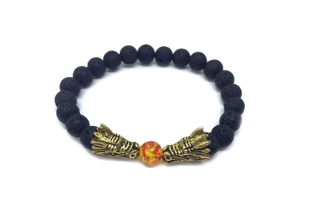 Lava Stone Bracelet - Feature: Fashion