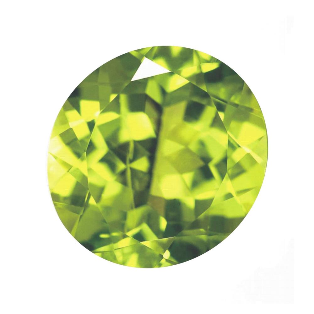 Natural Peridot Gemstone - Color: Green