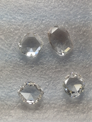 Rosecut daimond oval marquis