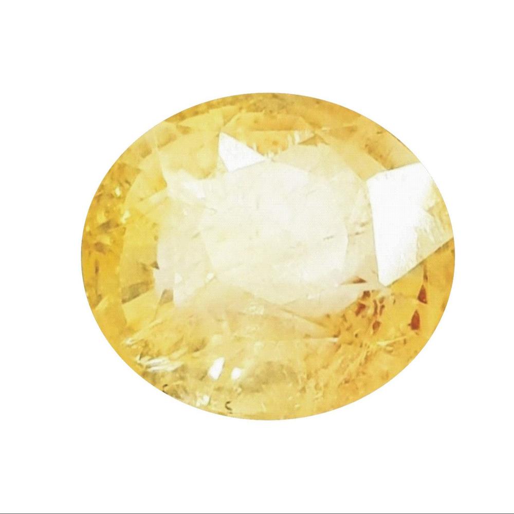  Yellow sapphire Ceylone pukhraj gemstone