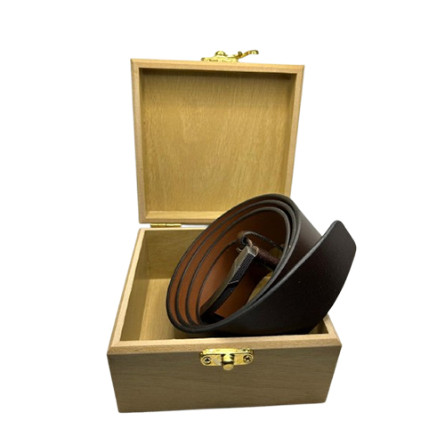Belt Wooden Packaging Box