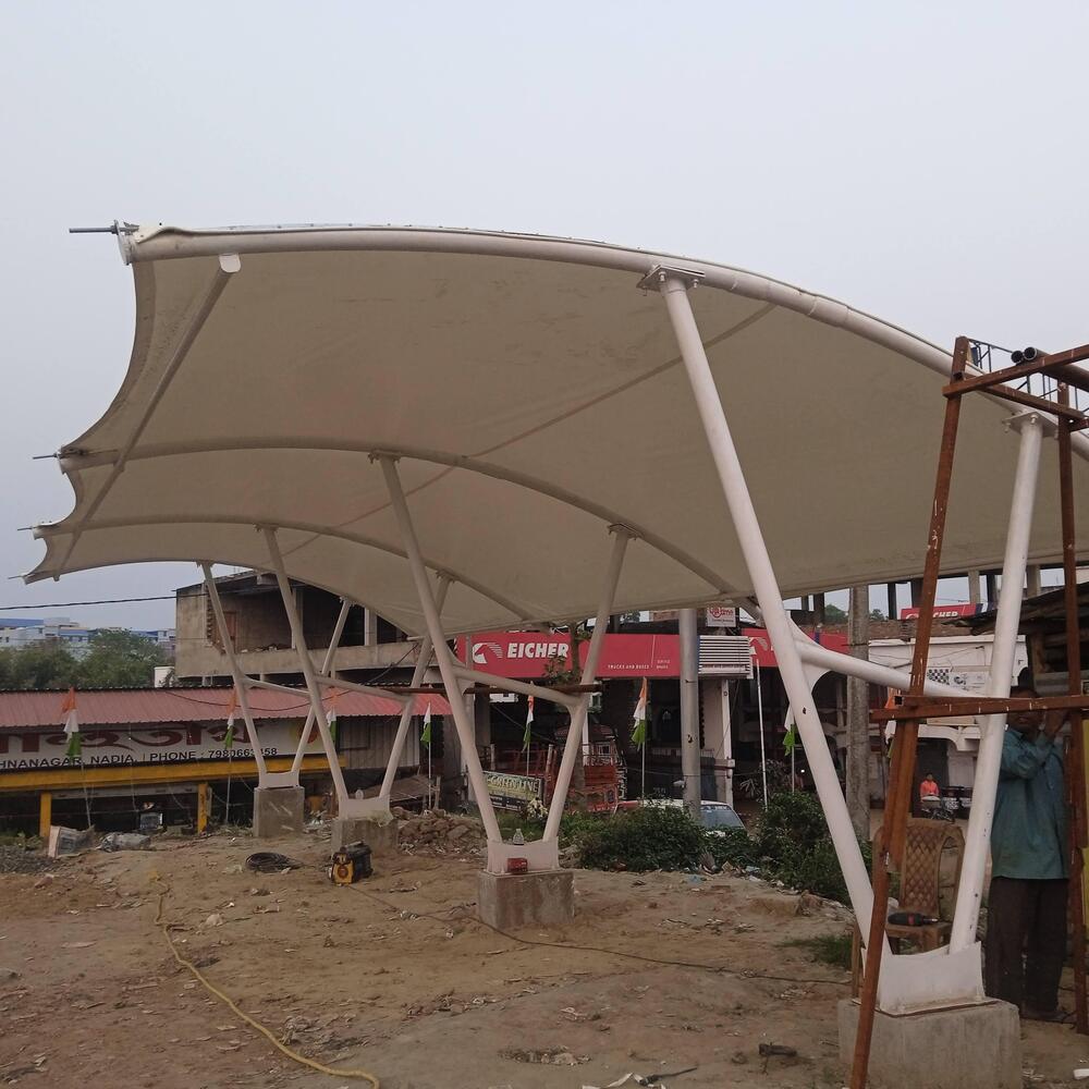 CAR PARKING TENSIL STRUCTURE