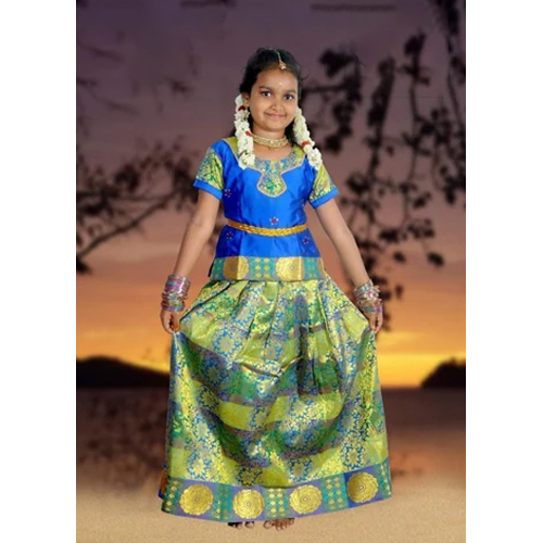 Girls Pattu Pavadai