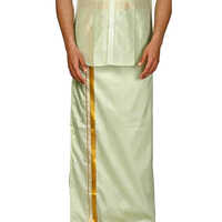 Aasai Matching Dhoti Set - Color: White