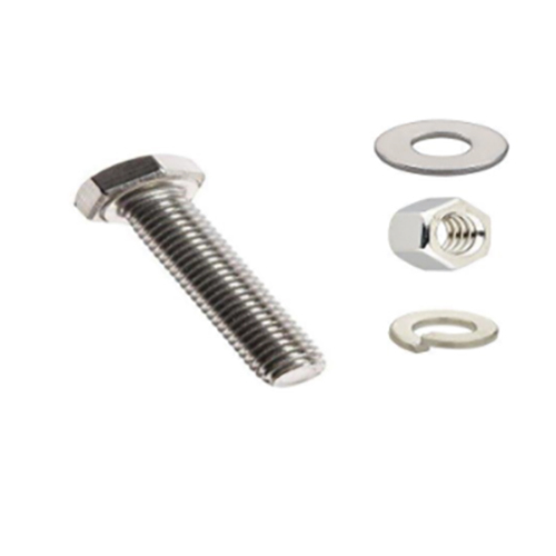 Hex Head Bolt - Stainless Steel M6-M20, Metric Thread | Strong Fastening, Reliable Connection, Easy Installation