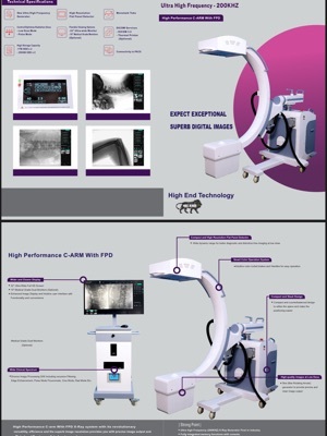 C Arm Machine 1K x 1K cam
