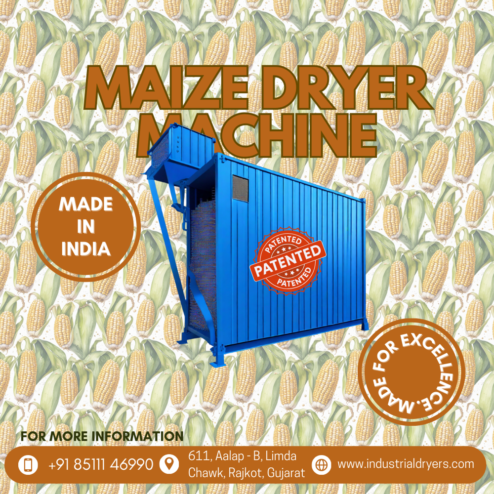Maize Dryer - Capacity: 1 Ton