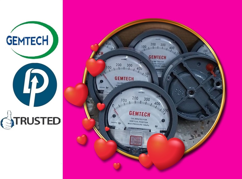 Gemtech Differential Pressure Gauges Supplier From Nanded Maharashtra