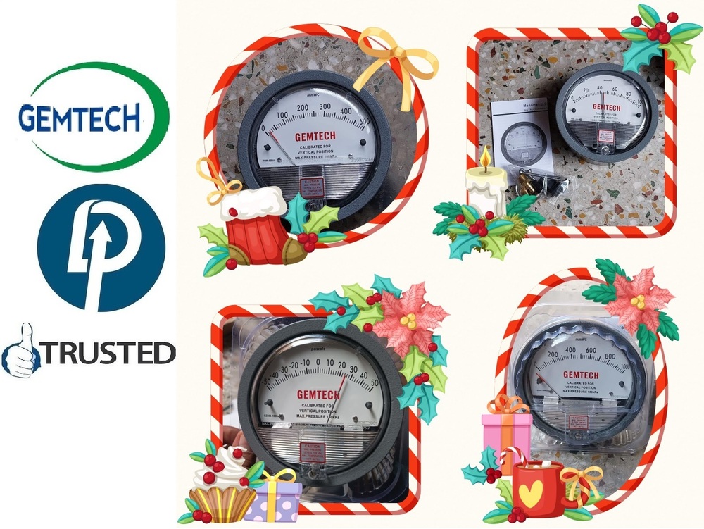 Gemtech Differential Pressure Gauges Supplier From Nanded Maharashtra