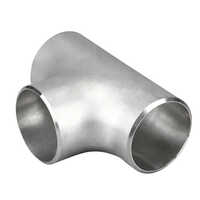 Astm A403 Wp 310 Butt Weld Tee - Color: Silver