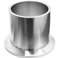 Stainless Steel Stub End Fitting - Color: Silver