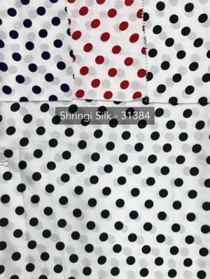 Japan Crape Prints - Color: Multicolor