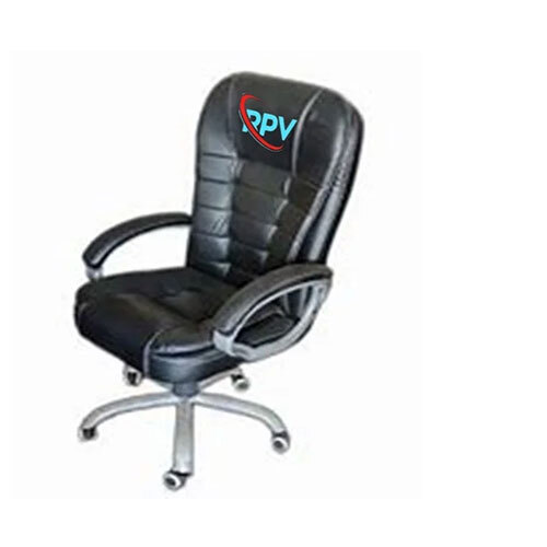 Black Leather Boss Office Chair