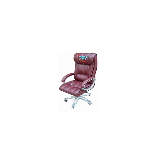 Brown Leather Boss Office Chair
