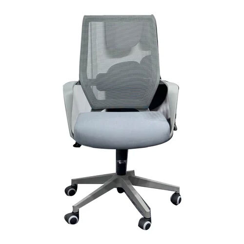 Grey Mid Back Mesh Office Chair