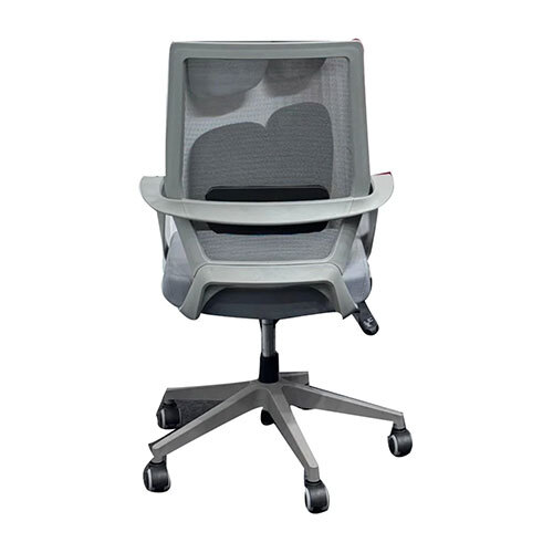 Grey Mid Back Mesh Office Chair
