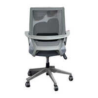 Grey Mid Back Mesh Office Chair