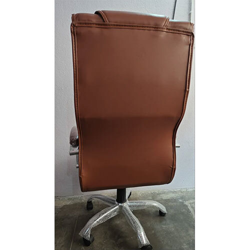 Tan Brown High Back Office Chair