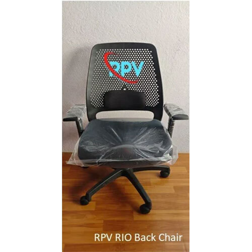 Rio Black Revolving Chair