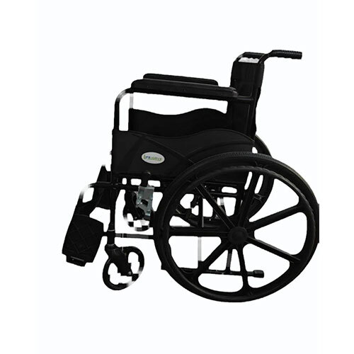 Manual Black Foldable Wheel Chair