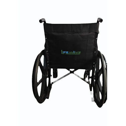 Manual Black Foldable Wheel Chair