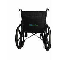Manual Black Foldable Wheel Chair