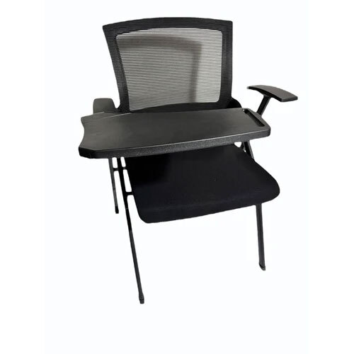 Black Plastic Writing Pad Chair