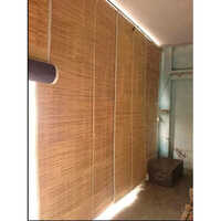 Single Side Bamboo Chick Blind - Color: Brown