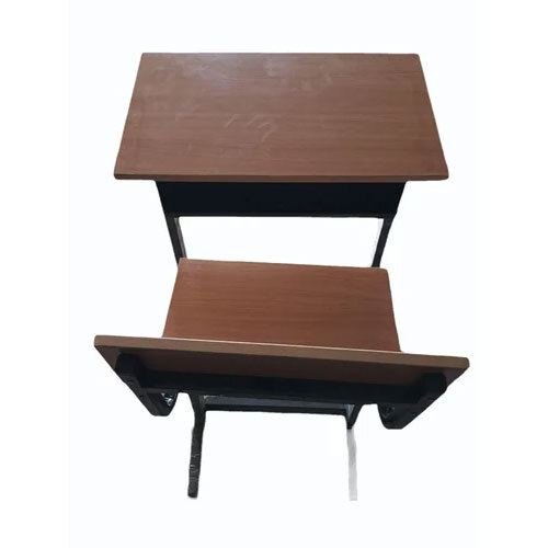 Wooden School Desk Bench