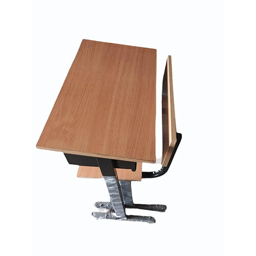 Wooden School Desk Bench
