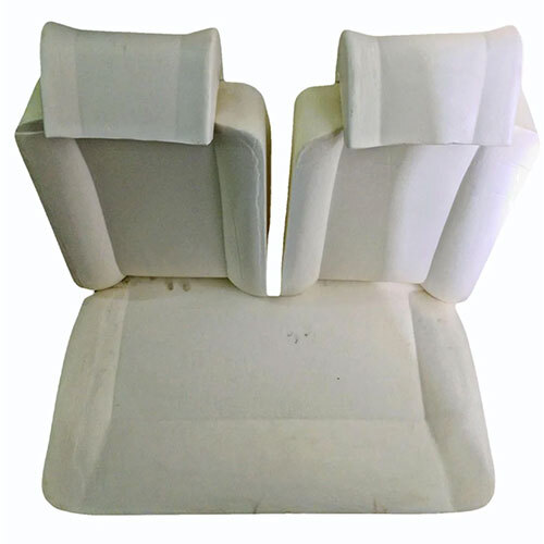 Molded Pu Foam Seat Set - Artwork: Handmade