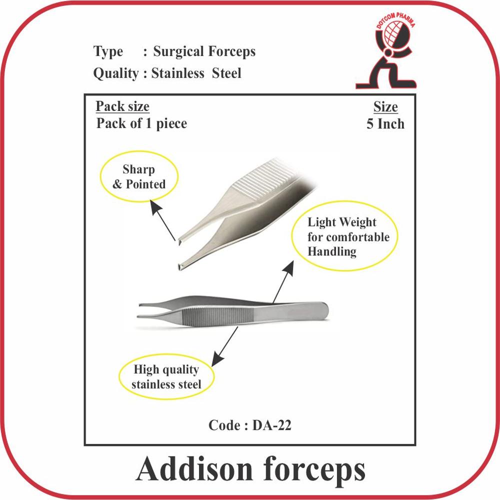 ADDISON DRESSING FORCEPS - 5